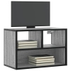 Mueble de TV madera y metal roble ahumado 60x31x39,5 cm