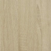 Aparador de madera contrachapada roble sonoma 62x35x76 cm