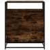 Cómoda de madera contrachapada roble ahumado 70x41x83,5 cm