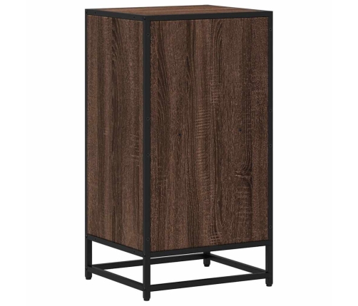 Estantería madera de ingeniería color marrón roble 40x35x76 cm