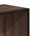 Estantería madera de ingeniería color marrón roble 40x35x76 cm