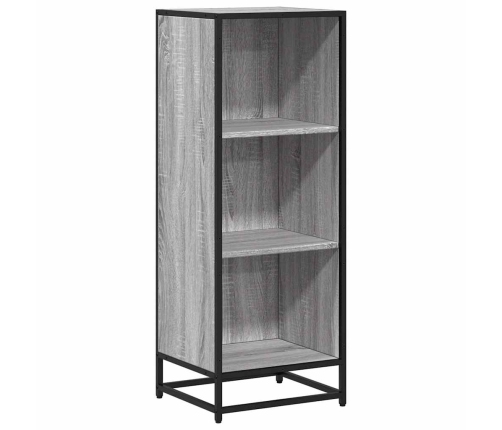 Estantería madera de ingeniería color gris sonoma 40x35x107,5cm