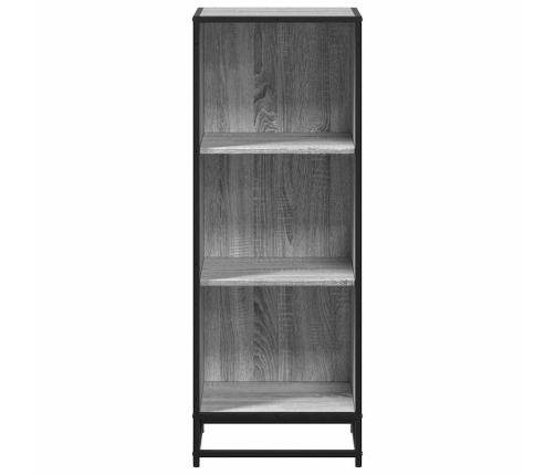 Estantería madera de ingeniería color gris sonoma 40x35x107,5cm