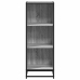 Estantería madera de ingeniería color gris sonoma 40x35x107,5cm