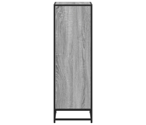 Estantería madera de ingeniería color gris sonoma 40x35x107,5cm