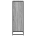Estantería madera de ingeniería color gris sonoma 40x35x107,5cm