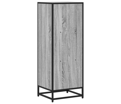 Estantería madera de ingeniería color gris sonoma 40x35x107,5cm