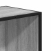 Estantería madera de ingeniería color gris sonoma 40x35x107,5cm