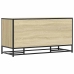 Banco zapatero madera de ingeniería roble sonoma 100x40x53,5 cm