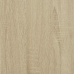 Banco zapatero madera de ingeniería roble sonoma 100x40x53,5 cm