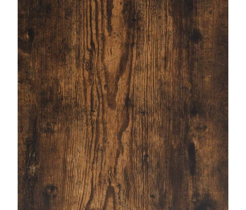 Armario baño madera contrachapada roble ahumado 35x37,5x166 cm