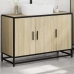 Armario lavabo baño madera ingeniería roble sonoma 90x33x60 cm