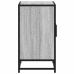 Armario lavabo baño madera ingeniería gris Sonoma 90x33x60 cm