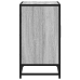 Mueble lavabo baño madera contrachapada sonoma gris 65x33x60 cm