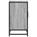 Mueble lavabo baño madera contrachapada sonoma gris 65x33x60 cm