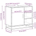 Mueble de lavabo madera de ingeniería roble marrón 65x33x60 cm