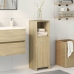 Armario de baño madera contrachapada color roble 30x30x95 cm