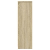 Armario de baño madera contrachapada color roble 30x30x95 cm