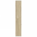 Armario de baño madera contrachapada color roble 30x30x183,5 cm