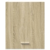 Armario de pared madera ingeniería roble Sonoma 50x31x60 cm