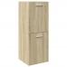 Armario de baño madera contrachapada roble Sonoma 30x30x80 cm