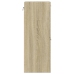 Armario de baño madera contrachapada roble Sonoma 30x30x80 cm