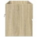 Mueble de lavabo de baño madera roble Sonoma 100x38,5x45 cm