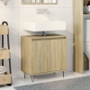 Armario de baño madera de ingeniería roble Sonoma 58x33x60 cm