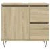 Armario de baño madera contrachapada roble Sonoma 65x33x60 cm