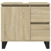 Armario de baño madera contrachapada roble Sonoma 65x33x60 cm