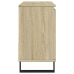 Armario de baño madera contrachapada roble Sonoma 65x33x60 cm