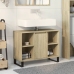 Mueble de baño madera de ingeniería roble Sonoma 80x33x60 cm