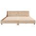 Estructura de cama sin colchón madera maciza de pino 160x200 cm
