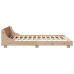 Estructura de cama sin colchón madera maciza de pino 160x200 cm