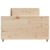 Estructura de cama sin colchón madera maciza de pino 90x200 cm