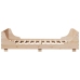 Estructura de cama sin colchón madera maciza de pino 90x200 cm