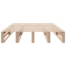 Estructura de cama sin colchón madera de pino maciza 120x200 cm