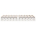 Estructura de cama sin colchón madera de pino blanca 140x190 cm