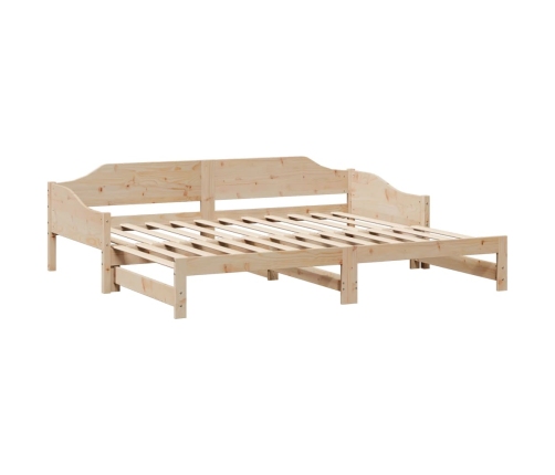 Sofá cama nido madera maciza de pino 80x200 cm