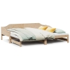 Sofá cama nido madera maciza de pino 80x200 cm