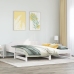 Sofá cama nido madera maciza de pino blanco 80x200 cm