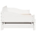 Sofá cama nido madera maciza de pino blanco 80x200 cm