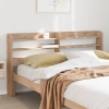 Cabecero de cama con estantes madera maciza de pino 140 cm