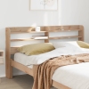 Cabecero de cama con estantes madera maciza de pino 135 cm