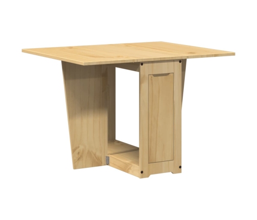 Set comedor plegable mariposa 5 pzas Corona madera pino marrón