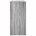 Aparador madera de ingeniería gris Sonoma 102x37x75,5 cm