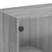 Aparador madera de ingeniería gris Sonoma 102x37x75,5 cm