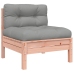 Set de sofás jardín 7 pzas con cojines madera abeto Douglas