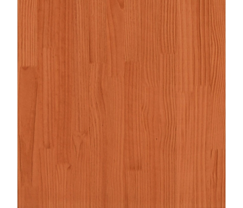 Set de sofás jardín 8 pzas con cojines madera pino marrón cera