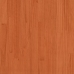 Set de sofás jardín 8 pzas con cojines madera pino marrón cera